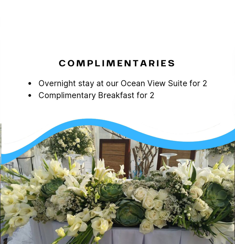 Kahuna Resort - Wedding Package - Details 3